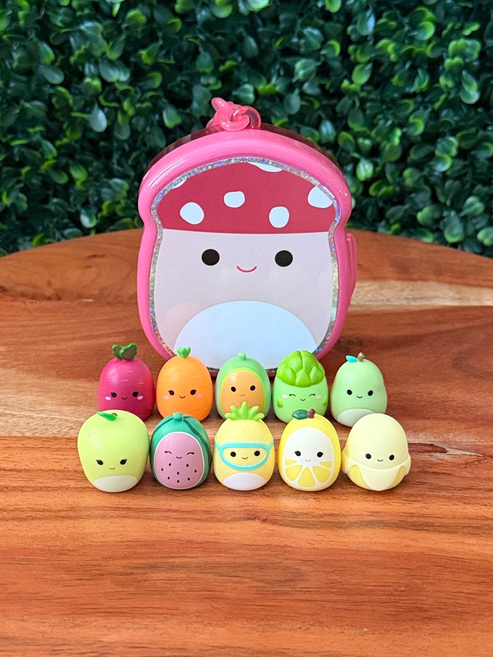Squish-a-longs by Squishmallows Fruit & Veggies Bundle
